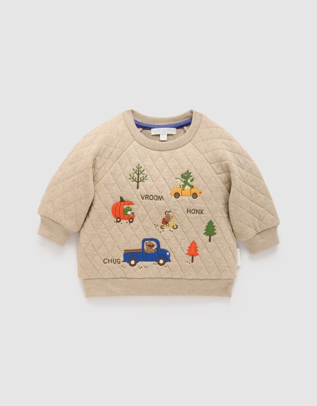 Purebaby - Quilted Windcheater -Kids-Babies