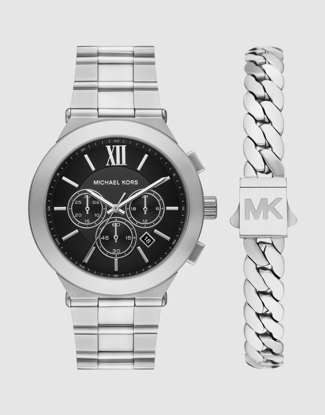 Michael Kors - Billie Silver Tone Chronograph Watch