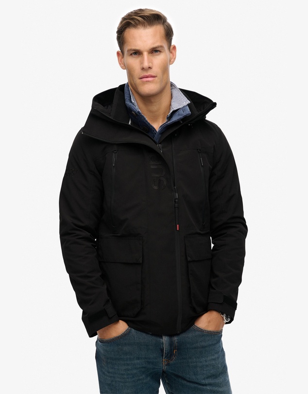 Superdry - Slim Fit Hood Ultimate Embroidered Windbreaker