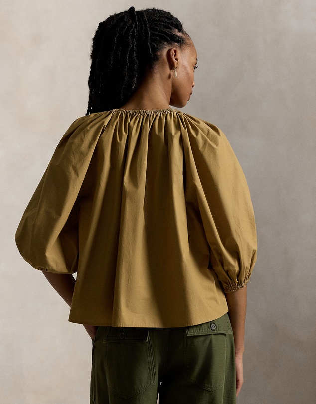 Polo Ralph Lauren - Shirred Cotton Shirt