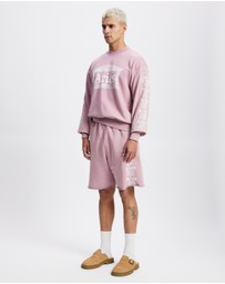Aries - Aged Ancient Column Sweatshorts