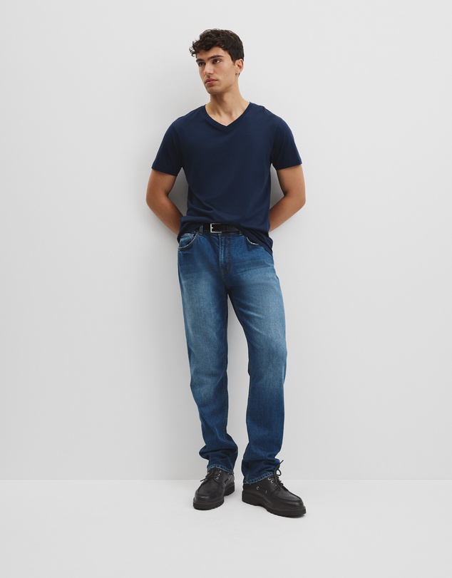 Country Road - Pima Cotton V-neck T-shirt