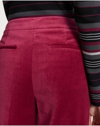 Marcs - Nala Wide Leg Velvet Pants