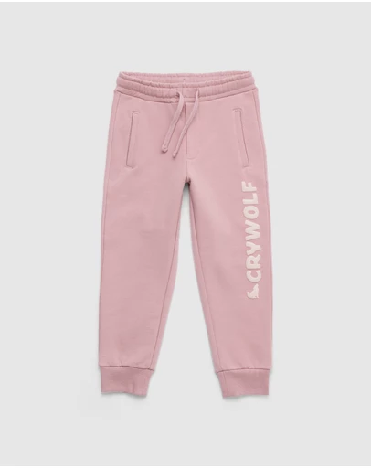 Crywolf - CHILL TRACK PANT Dusty Mauve