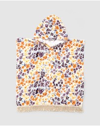 WITH LOVE FOR KIDS - Hooded Beach Towel - Kids
