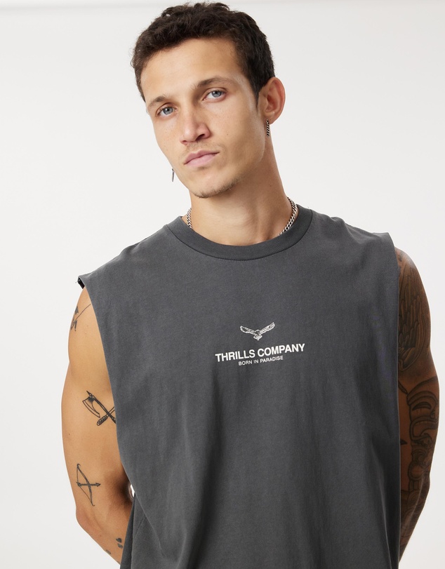 Thrills - Emblem Merch Fit Muscle Tee