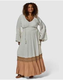 The Poetic Gypsy - Radiant Goddess Maxi Dress