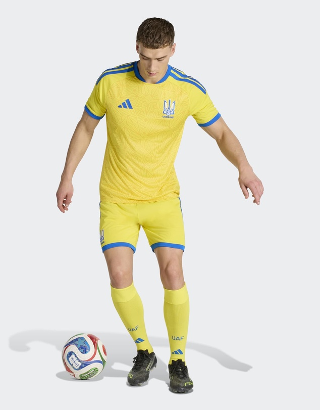 adidas Performance - Ukraine 26 Home Football Jersey Mens