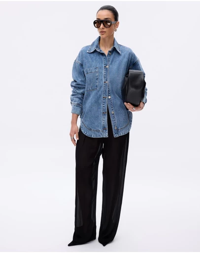 Minima Esenciales - Carmen Denim Shirt