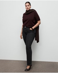 M.N.G - Slim-Fit High-Waist Jeans