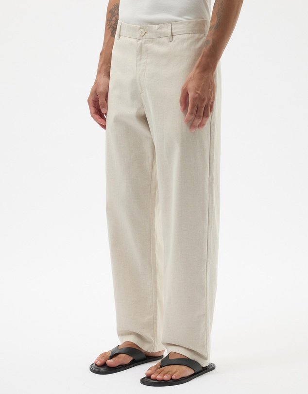 AERE - Tailored Relaxed Linen Blend Pants