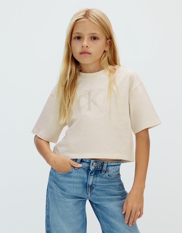 Calvin Klein Jeans - Girls Boxy Logo T-Shirt