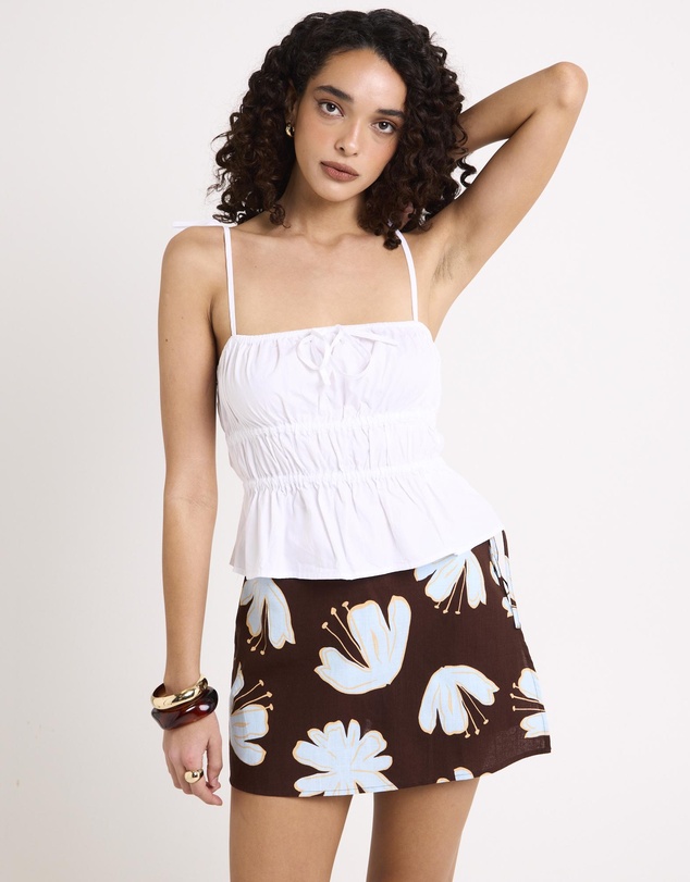 Subtitled - Reverie Shirred Cami