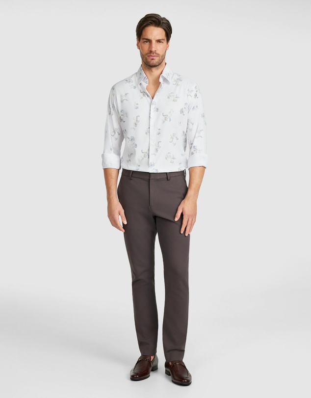 Tarocash - Sol Slim Bamboo Floral Shirt