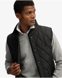 Superdry - Quilted Estate Slim Fit Gilet