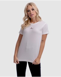 DVNT - Bloom Embroidery Tee