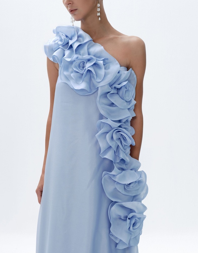 JUSTIN TONG - Rosara Organza Gown