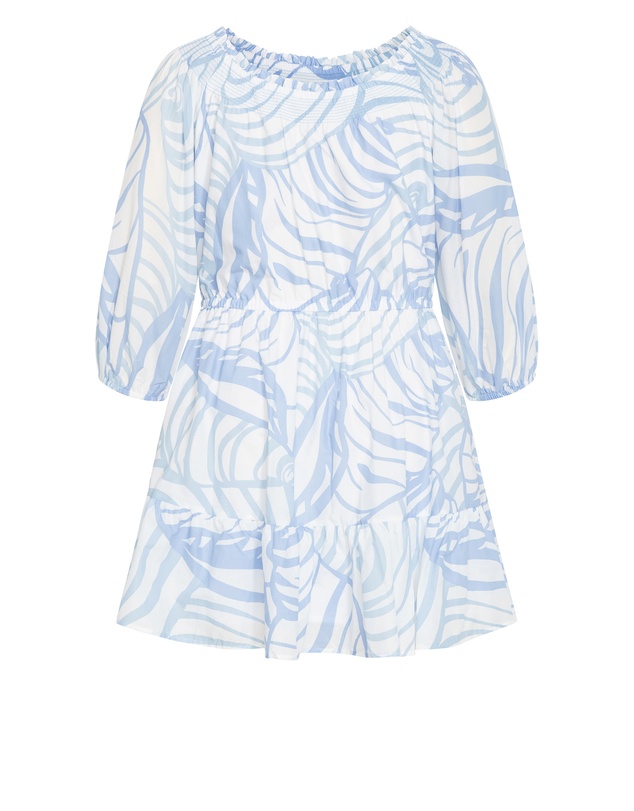 City Chic - Lorelai Print Dress