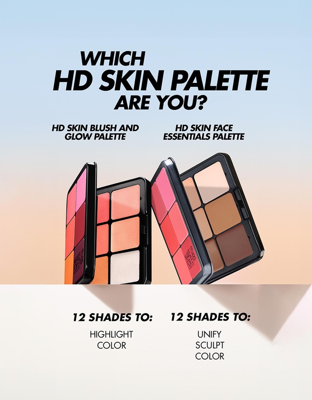 MAKE UP FOR EVER - Palette HD Skin Blush & Glow-25 26.1G