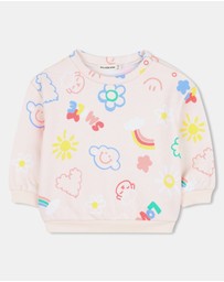 Billieblush - Heart Detail Sweater and Trousers Set - Babies