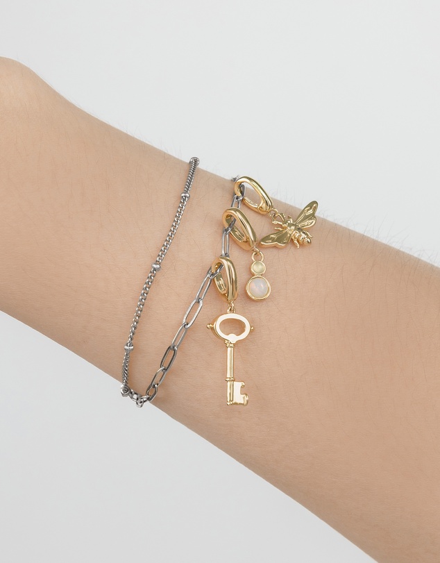 Wanderlust + Co - Petite Harper Silver Essential Chain Bracelet