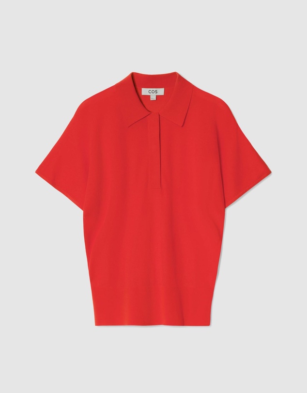 COS - Knitted Polo Shirt