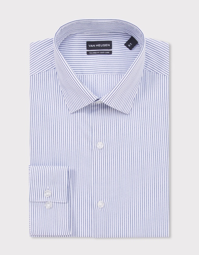 Van Heusen - Stripe Poplin Shirt