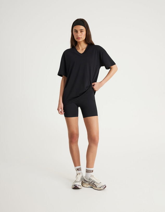 Upstate - Air Flex V-Neck T-Shirt - Black
