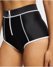 Duskii - High Waist Zip Bottom