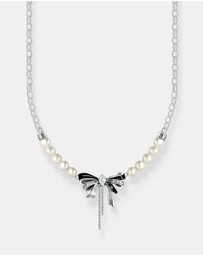 THOMAS SABO - Romance bow necklace with freshwater pearls