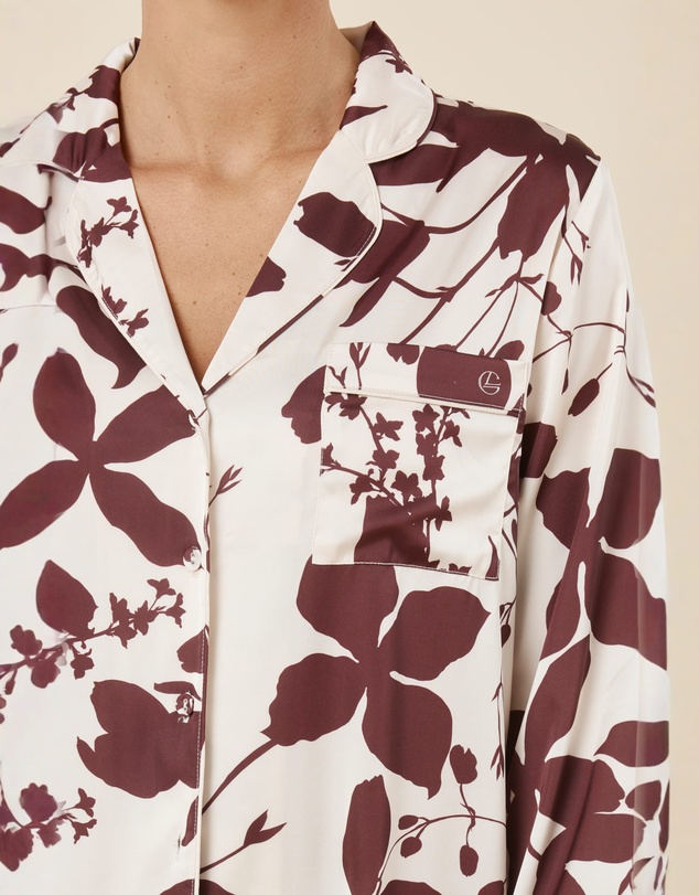 Gingerlilly - Ivy Silky Satin PJ set