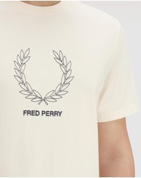 Fred Perry - Outline Laurel Wreath T-Shirt