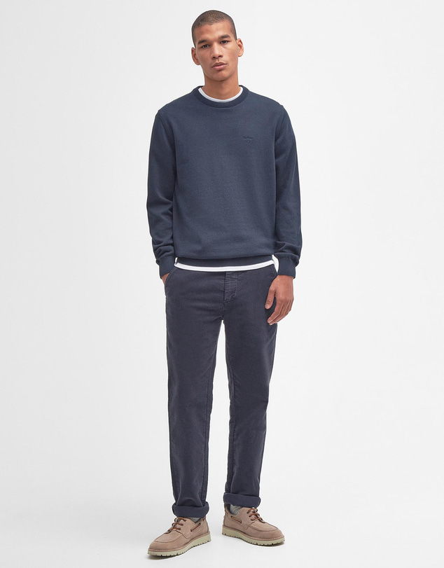 Barbour - Pima Cotton Crew Neck Sweater