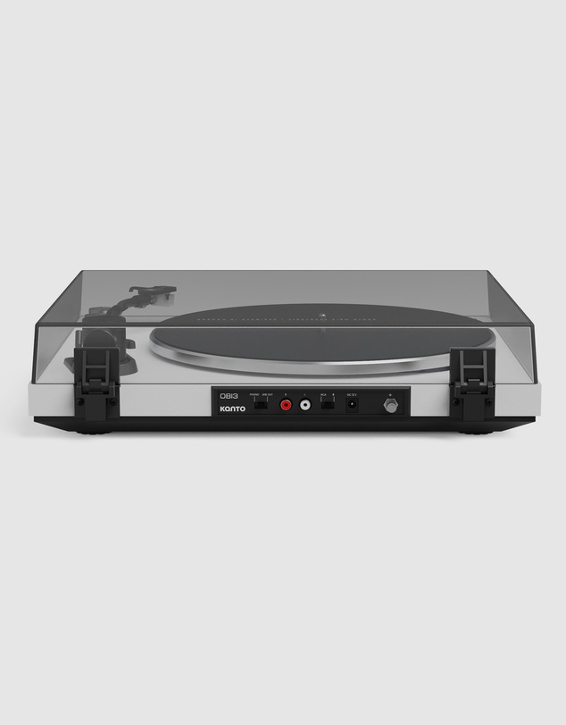 iWorld - Kanto OBI3 Turntable with Bluetooth 5.3, Preamp, and Pitch Control - Matte White