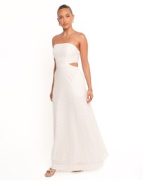 Petal & Pup - Laura Midi Dress - White