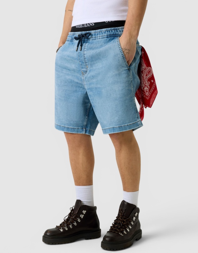 GUESS Jeans - GUESS JEANS Jogger Denim Shorts