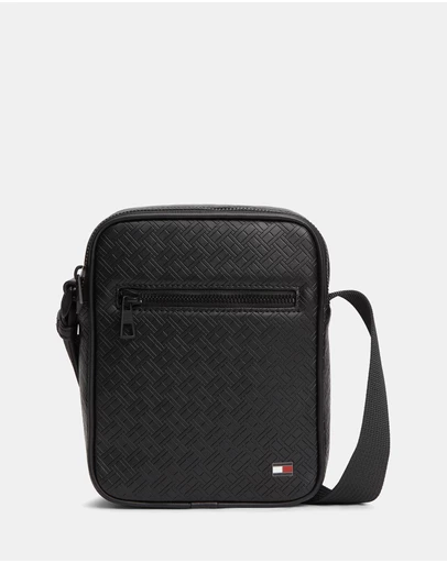 Tommy Hilfiger - Embossed Flag Mini Reporter Bag