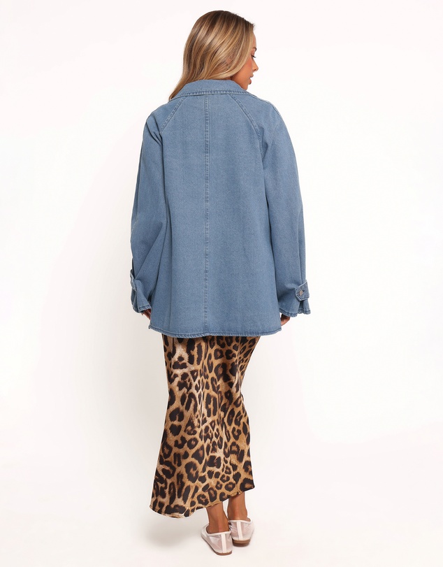 Petal & Pup - Novan Oversized Shacket - Denim