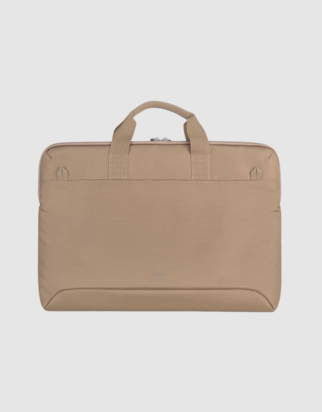 Tucano - Tucano Smilza Super Slim Laptop Bag Beige Fits 15.6 Inch Laptops Lightweight Durable Eco