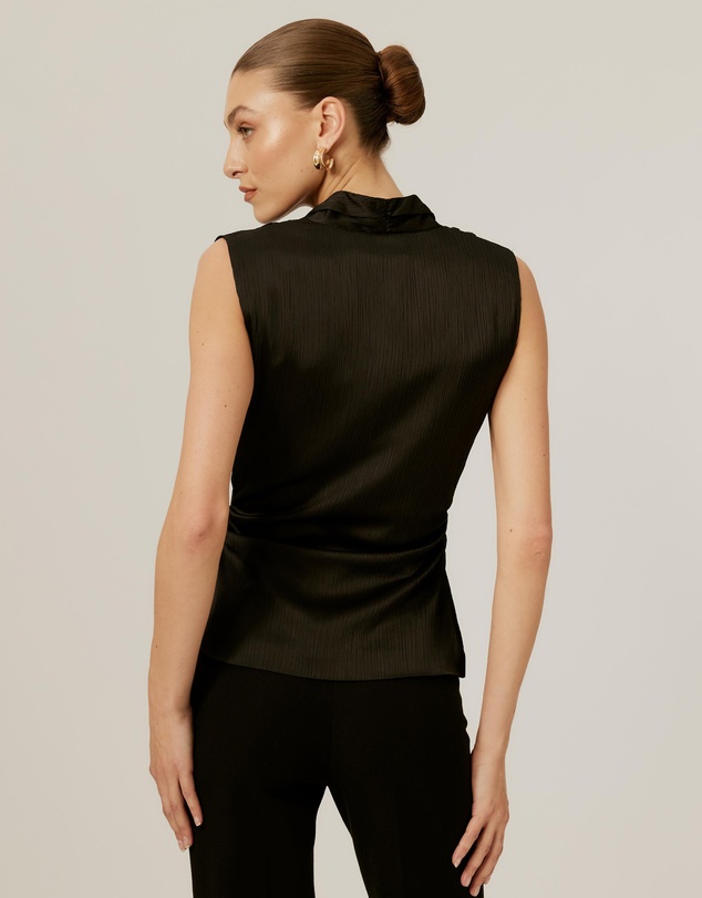 Tussah - Drape Neck Top