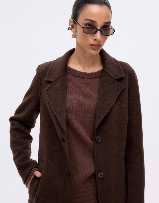Minima Esenciales - Dulcie Relaxed Wool Coat