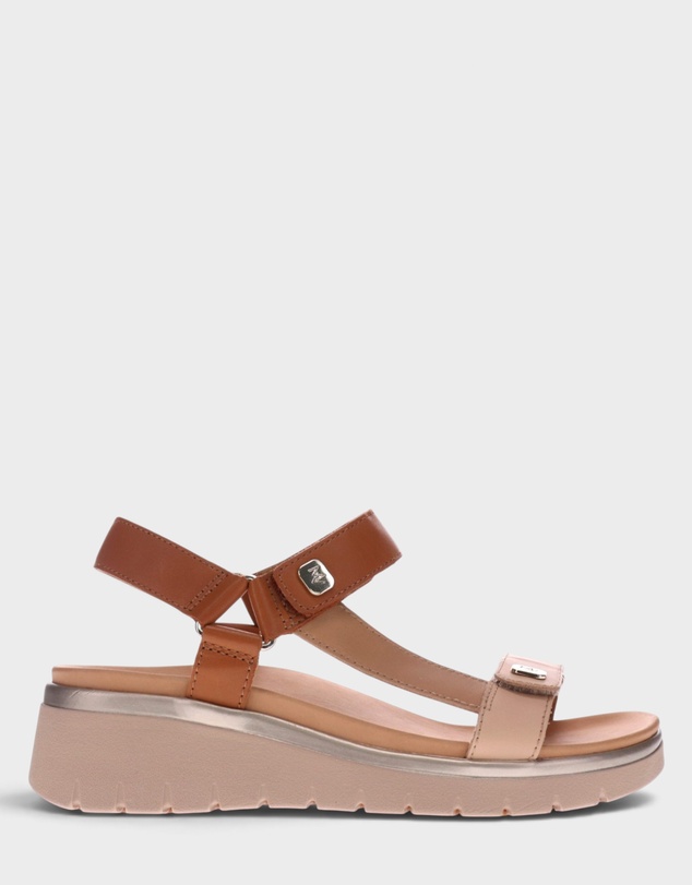 Mia Vita - Candice Sandal - Tan Multi