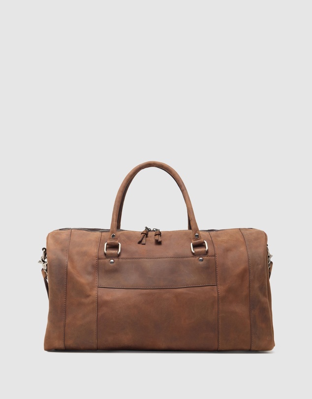 Oxford - Barton Leather Overnighter