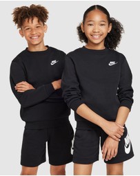 Nike - Big Kids' Club Fleece Sweatshirt - Kids
