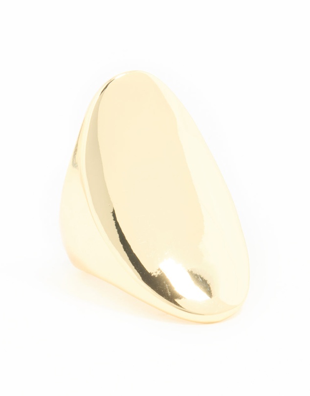 Lovisa - Gold Plated Large Oval Ring
