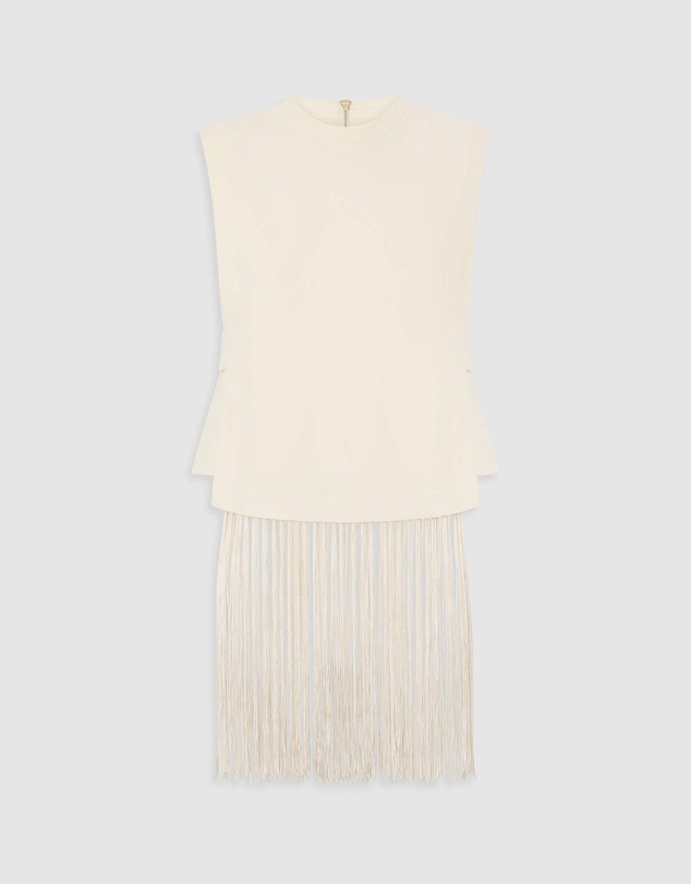 Oroton - Fringe Detail Top