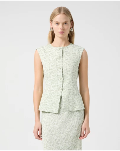 Third Form - Nostalgia Button Up Top