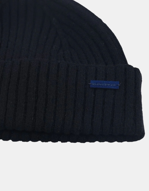 Henry Bucks - HENRY BUCKS Merino Wool Beanie BLACK