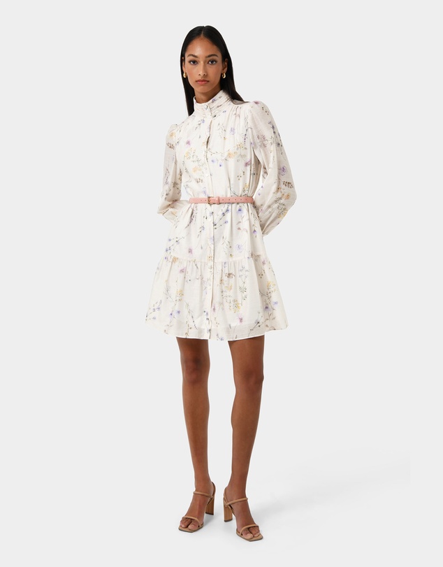 Forcast - Aurae Floral Tiered Dress