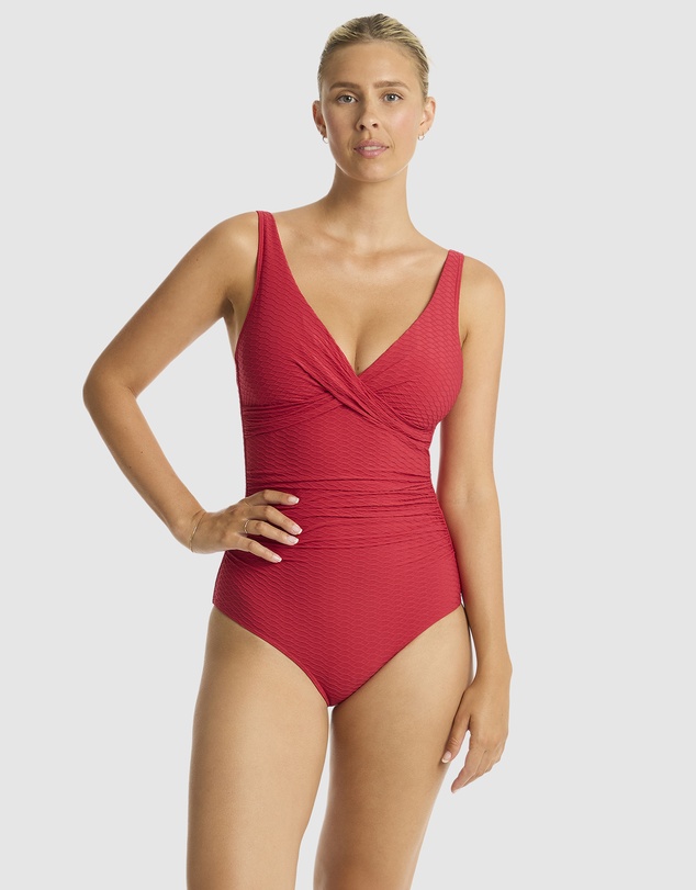 Sea Level Australia - Honeycomb Cross Front Multifit One Piece